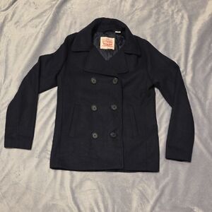 Levi's Women's Classic Navy Peacoat